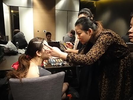 上海新天地朗廷酒店年会化妆造型